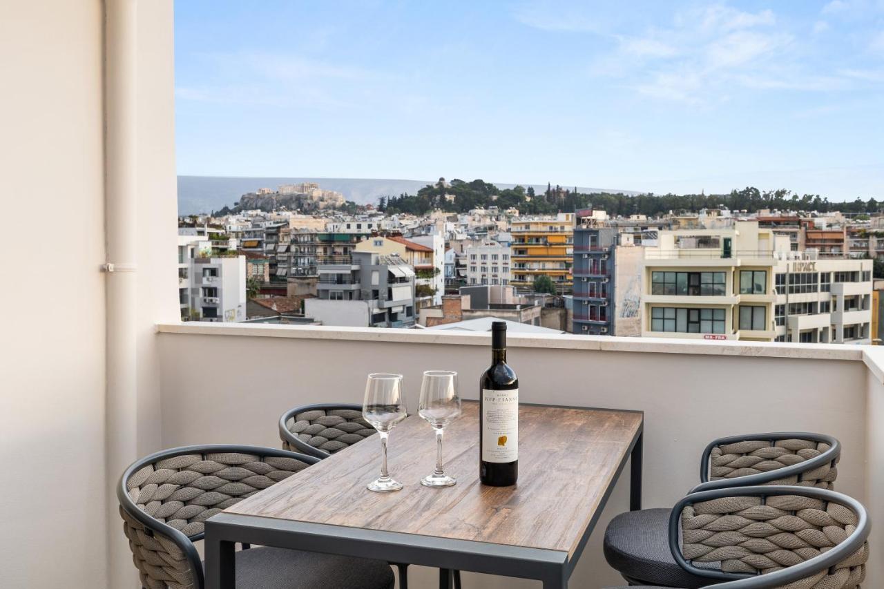 Athenian View Loft Apartman Kültér fotó